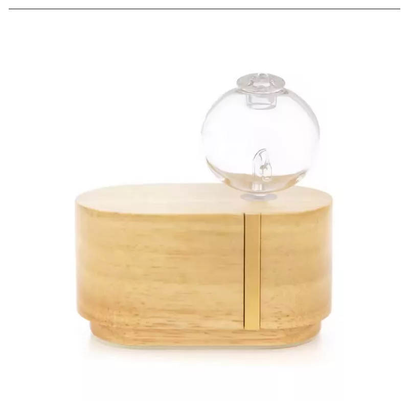 Dyfuzor szklany z drewniana podstawą z etui