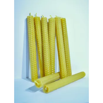 świece z wosku pszczelego