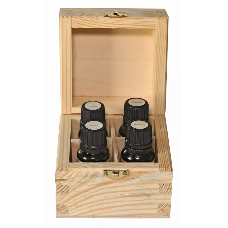 Skrzyneczka na 4 olejki